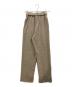yori (ヨリ) リネンライクハンサムパンツ ベージュ サイズ:SIZE 34：3500円