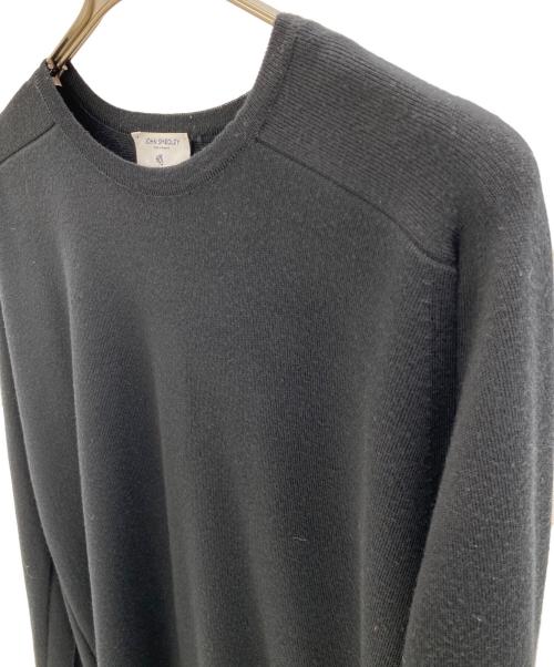 JOHN SMEDLEY（ジョンスメドレー）JOHN SMEDLEY (ジョンスメドレー) RHC Ron Herman (アールエイチシー ロンハーマン) ウールニット ブラック サイズ:-の古着・服飾アイテム