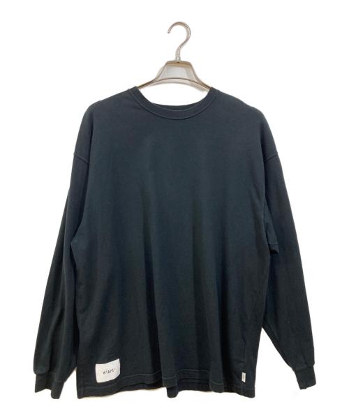 WTAPS（ダブルタップス）WTAPS (ダブルタップス) ロングスリーブカットソー ブラック サイズ:03の古着・服飾アイテム