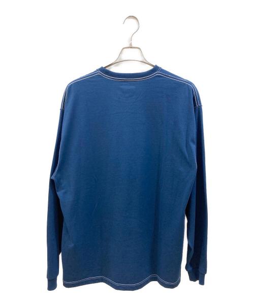WTAPS（ダブルタップス）WTAPS (ダブルタップス) ロングスリーブポケットTシャツ ブルー サイズ:03の古着・服飾アイテム