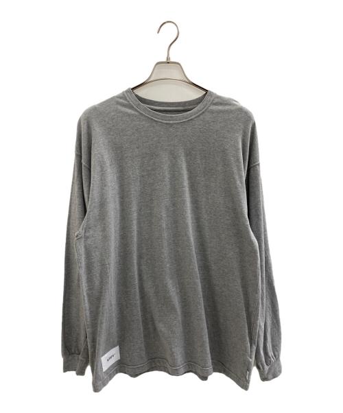 WTAPS（ダブルタップス）WTAPS (ダブルタップス) CRIBS LS TEE グレー サイズ:03の古着・服飾アイテム