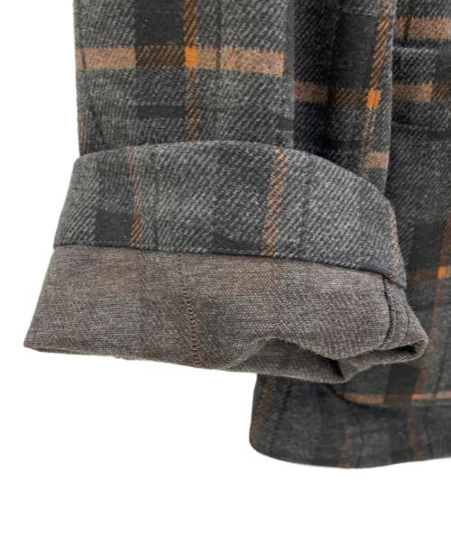 AiE（エーアイイー）AiE (エーアイイー) DBB JACKET PLAID CHECK グレー サイズ:Mの古着・服飾アイテム