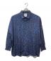 SHAREEF（シャリーフ）の古着「COLOR CAMOUFLAGE BIG SHIRTS　18713022」｜ネイビー