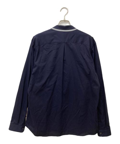 ETHOSENS（エトセンス）ETHOSENS (エトセンス) レイヤードシャツ ネイビー サイズ:サイズ表記なしの古着・服飾アイテム