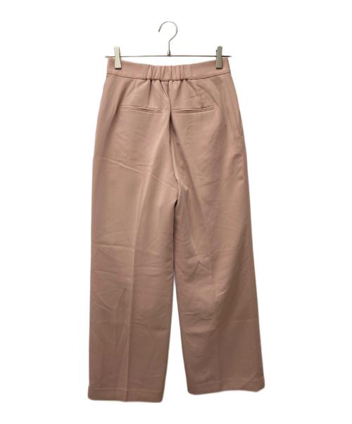 Noble（ノーブル）Noble (ノーブル) フロントタックソフトフレアーパンツ 23-030-240-6140-4-0 ピンク サイズ:36 未使用品の古着・服飾アイテム