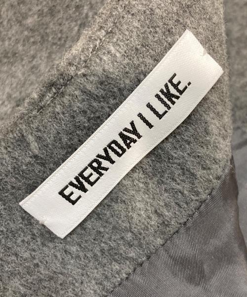 EVERYDAY I LIKE.（エヴリデイ アイ ライク）EVERYDAY I LIKE. (エヴリデイ アイ ライク) Newstandard フレアースカート ライトグレー サイズ:XSの古着・服飾アイテム