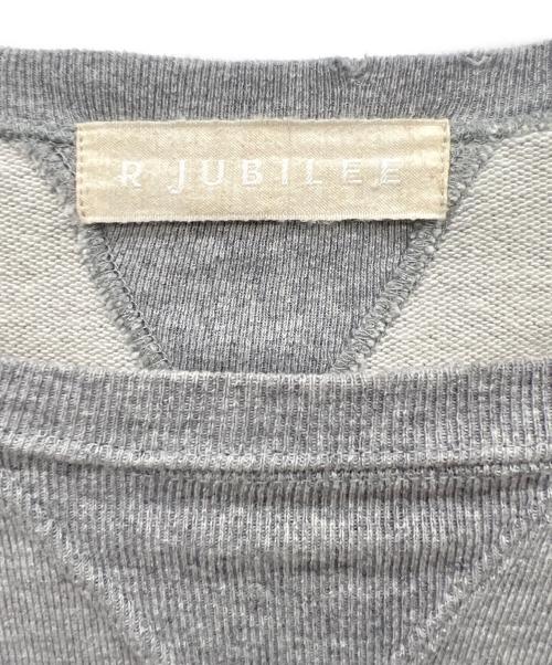 R JUBILEE（アールジュビリー）R JUBILEE (アールジュビリー) 別注ベーシックスウェット ライトグレー サイズ:FREEの古着・服飾アイテム