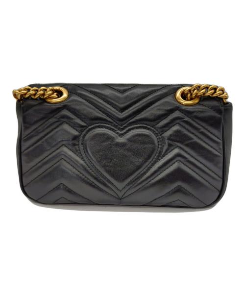 GUCCI（グッチ）GUCCI (グッチ) GGマーモントベルベットチェーンショルダーバッグの古着・服飾アイテム