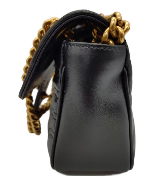 GUCCI（グッチ）GUCCI (グッチ) GGマーモントベルベットチェーンショルダーバッグの古着・服飾アイテム