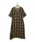 FRAMeWORK (フレームワーク) チェックワンピース ブラック サイズ:36：3000円