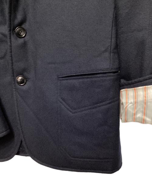 HERMES（エルメス）HERMES (エルメス) カシミヤ中綿テーラードジャケット ネイビー サイズ:46の古着・服飾アイテム