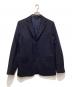 HERMES（エルメス）の古着「カシミヤ中綿テーラードジャケット」｜ネイビー
