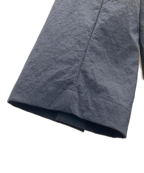 HERMES（エルメス）HERMES (エルメス) ナイロンポリエステルテーラードジャケット ソルド品 ネイビー サイズ:SIZE46の古着・服飾アイテム