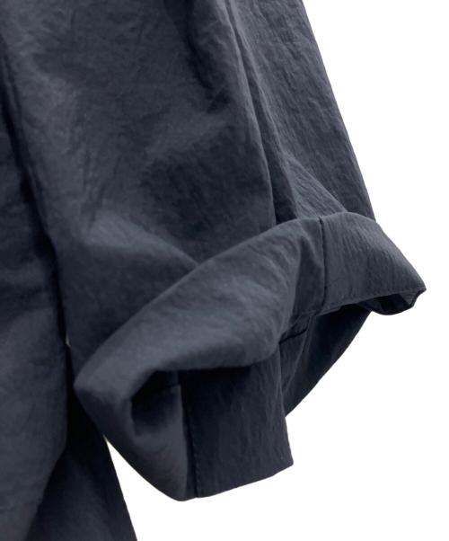HERMES（エルメス）HERMES (エルメス) ナイロンポリエステルテーラードジャケット ソルド品 ネイビー サイズ:SIZE46の古着・服飾アイテム