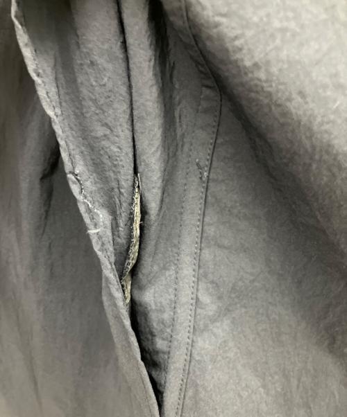 HERMES（エルメス）HERMES (エルメス) ナイロンポリエステルテーラードジャケット ソルド品 ネイビー サイズ:SIZE46の古着・服飾アイテム