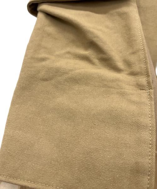 MAISON SPECIAL（メゾンスペシャル）MAISON SPECIAL (メゾンスペシャル) チュールティアードベルトスカート ベージュ サイズ:Free 未使用品の古着・服飾アイテム