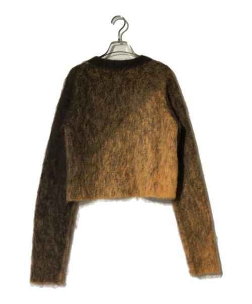 NKNIT（エヌニット）NKNIT (ンニット) moheya gradation KNIT BIG ブラウンの古着・服飾アイテム