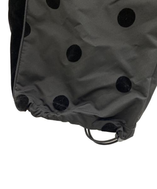 ESSENTIAL DOUBLE STANDARD CLOTHING（エッセンシャルダブルスタンダードクロージング）ESSENTIAL DOUBLE STANDARD CLOTHING (エッセンシャルダブルスタンダードクロージング) サイドベロアトラックパンツ ブラック サイズ:36の古着・服飾アイテム