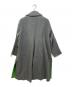 ENFOLD (エンフォルド) ダブルビーバースリットコート グレー サイズ:SIZE 36：5000円