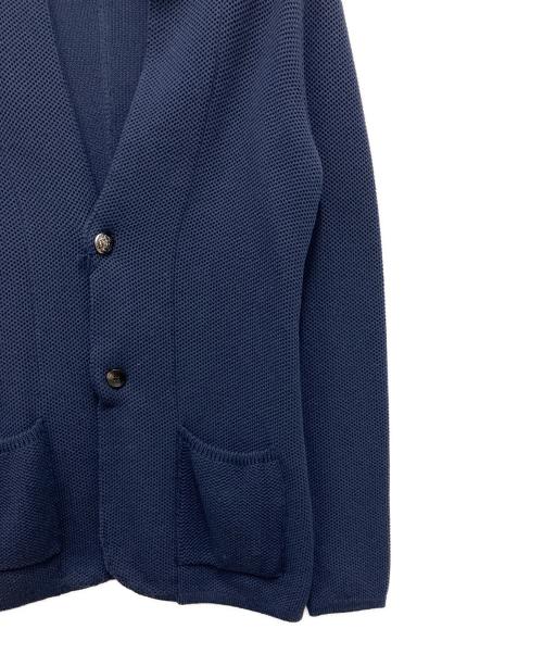 LARDINI（ラルディーニ）LARDINI (ラルディーニ) ニットジャケット ネイビー サイズ:XXSの古着・服飾アイテム