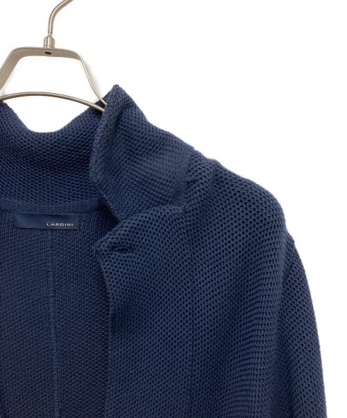 LARDINI（ラルディーニ）LARDINI (ラルディーニ) ニットジャケット ネイビー サイズ:XXSの古着・服飾アイテム