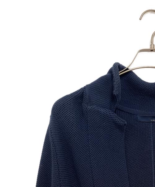 LARDINI（ラルディーニ）LARDINI (ラルディーニ) ニットジャケット ネイビー サイズ:XXSの古着・服飾アイテム