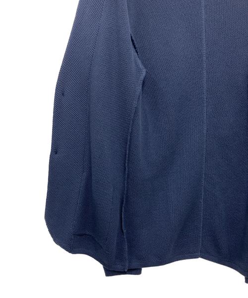 LARDINI（ラルディーニ）LARDINI (ラルディーニ) ニットジャケット ネイビー サイズ:XXSの古着・服飾アイテム