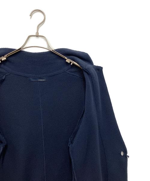 LARDINI（ラルディーニ）LARDINI (ラルディーニ) ニットジャケット ネイビー サイズ:XXSの古着・服飾アイテム