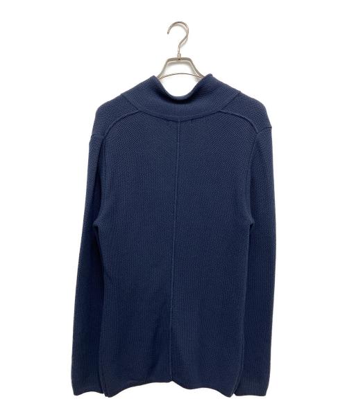 LARDINI（ラルディーニ）LARDINI (ラルディーニ) ニットジャケット ネイビー サイズ:XXSの古着・服飾アイテム