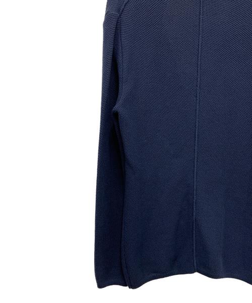 LARDINI（ラルディーニ）LARDINI (ラルディーニ) ニットジャケット ネイビー サイズ:XXSの古着・服飾アイテム