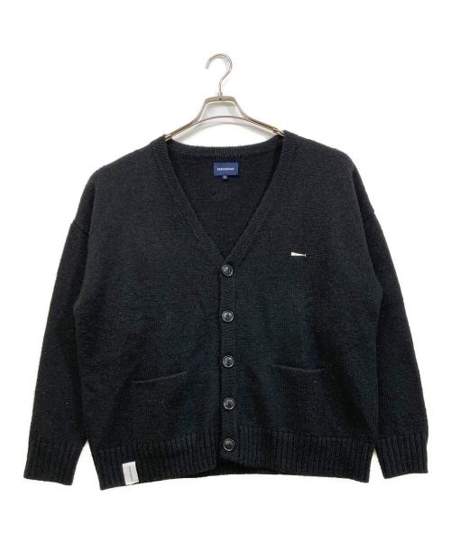 DESCENDANT（ディセンダント）DESCENDANT (ディセンダント) NURSE KNIT CARDIGAN ブラック サイズ:2の古着・服飾アイテム