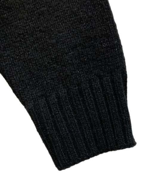 DESCENDANT（ディセンダント）DESCENDANT (ディセンダント) NURSE KNIT CARDIGAN ブラック サイズ:2の古着・服飾アイテム