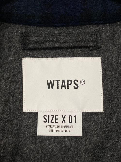 WTAPS（ダブルタップス）WTAPS (ダブルタップス) WCPO02 JACKET WOPO MOSSER TEXTILE CRST グリーン サイズ:1の古着・服飾アイテム