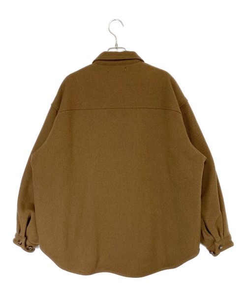 WTAPS（ダブルタップス）WTAPS (ダブルタップス) WCPO 01 /JACKET /WONY.MELTON ブラウン サイズ:1の古着・服飾アイテム