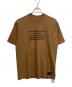 uniform experiment（ユニフォームエクスペリメント）の古着「MIS TEE」｜ブラウン
