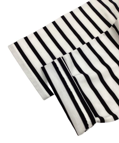 SOPHNET.（ソフネット）SOPHNET. (ソフネット) BAGGY STAR ELBOW PATCHED CUT&SEWN ネイビー×ホワイト サイズ:Mの古着・服飾アイテム