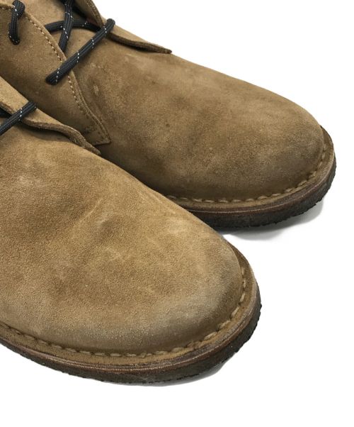 ASTORFLEX（アスターフレックス）ASTORFLEX (アスターフレックス) uniform experiment (ユニフォームエクスペリメント) デザートブーツ ベージュ サイズ:41の古着・服飾アイテム