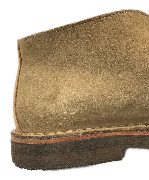 ASTORFLEX（アスターフレックス）ASTORFLEX (アスターフレックス) uniform experiment (ユニフォームエクスペリメント) デザートブーツ ベージュ サイズ:41の古着・服飾アイテム