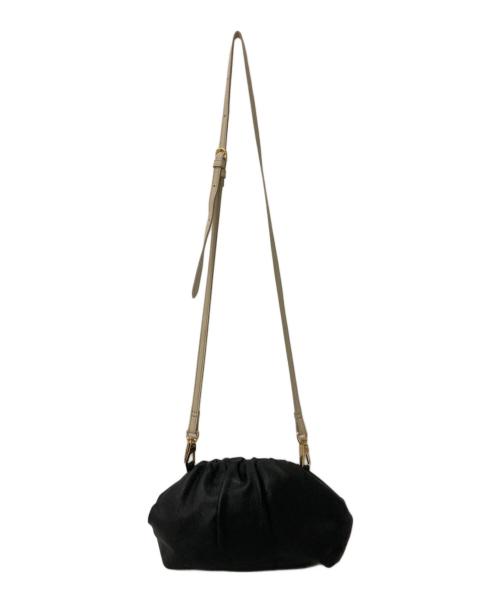 VIOLAd'ORO（ヴィオラドーロ）VIOLAd'ORO (ヴィオラドーロ) TOMORROW LAND (トゥモローランド) レザークラッチバッグ ブラック サイズ:-の古着・服飾アイテム