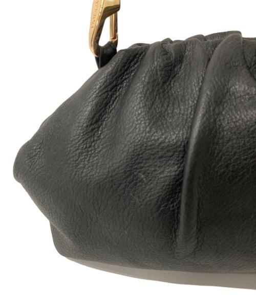 VIOLAd'ORO（ヴィオラドーロ）VIOLAd'ORO (ヴィオラドーロ) TOMORROW LAND (トゥモローランド) レザークラッチバッグ ブラック サイズ:-の古着・服飾アイテム