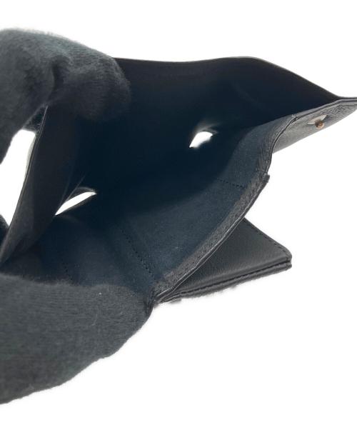 ERA.（エラ）ERA. (エラ) BUBBLE CALF MINI WALLET ブラックの古着・服飾アイテム