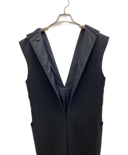 anuans（アニュアンス）anuans (アニュアンス) ストレートジャンスカ ブラック サイズ:Ｓの古着・服飾アイテム