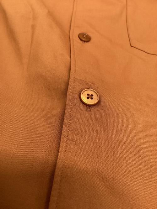 UNITED ARROWS TOKYO（ユナイテッドアローズトウキョウ）UNITED ARROWS TOKYO (ユナイテッドアローズトウキョウ) サマーウール 5スリーブシャツ オレンジ サイズ:Mの古着・服飾アイテム
