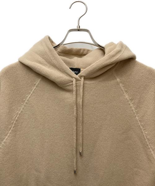 BAFY（バフィー）BAFY (バフィー) BEAMS F (ビームスエフ) 別注ウール ニットパーカ ベージュ サイズ:48の古着・服飾アイテム