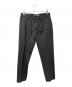 giab's ARCHIVIO（ジャブス アルキヴィオ）の古着「スタンダードジャージー イージーパンツ スラックス　A5960」｜グレー
