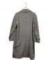 MACKINTOSH (マッキントッシュ) BEAMS F (ビームスエフ) 別注 DUNKELD グレンチェックステンカラーコート グレー サイズ:36：53000円