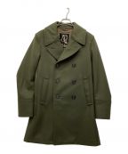 Sealupシーラップ）の古着「GENOVA/ロングPコート」｜オリーブ