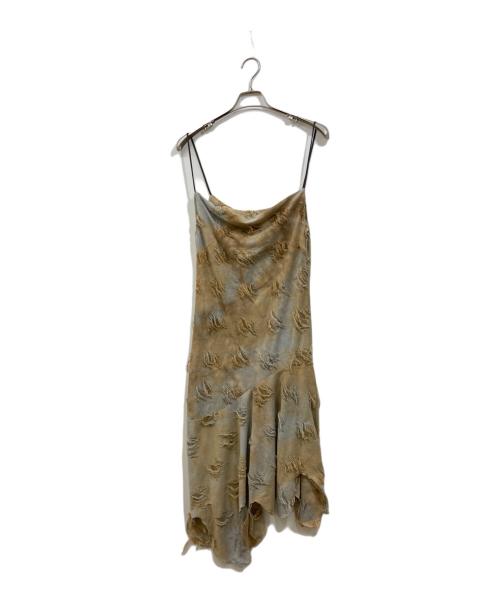 PERVERZE（パーバーズ）PERVERZE (パーバーズ) キャミソールワンピース ブラウン サイズ:不明（実寸をご確認ください）の古着・服飾アイテム