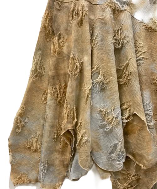 PERVERZE（パーバーズ）PERVERZE (パーバーズ) キャミソールワンピース ブラウン サイズ:不明（実寸をご確認ください）の古着・服飾アイテム