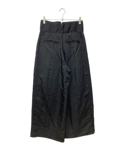 Adam et Rope（アダム エ ロペ）Adam et Rope (アダム エ ロペ) ターンナップウエストチノパンツ GAS-04000 ブラック サイズ:36の古着・服飾アイテム